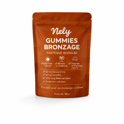 Gummies Bronzantes Naturelles - 30 Gummies