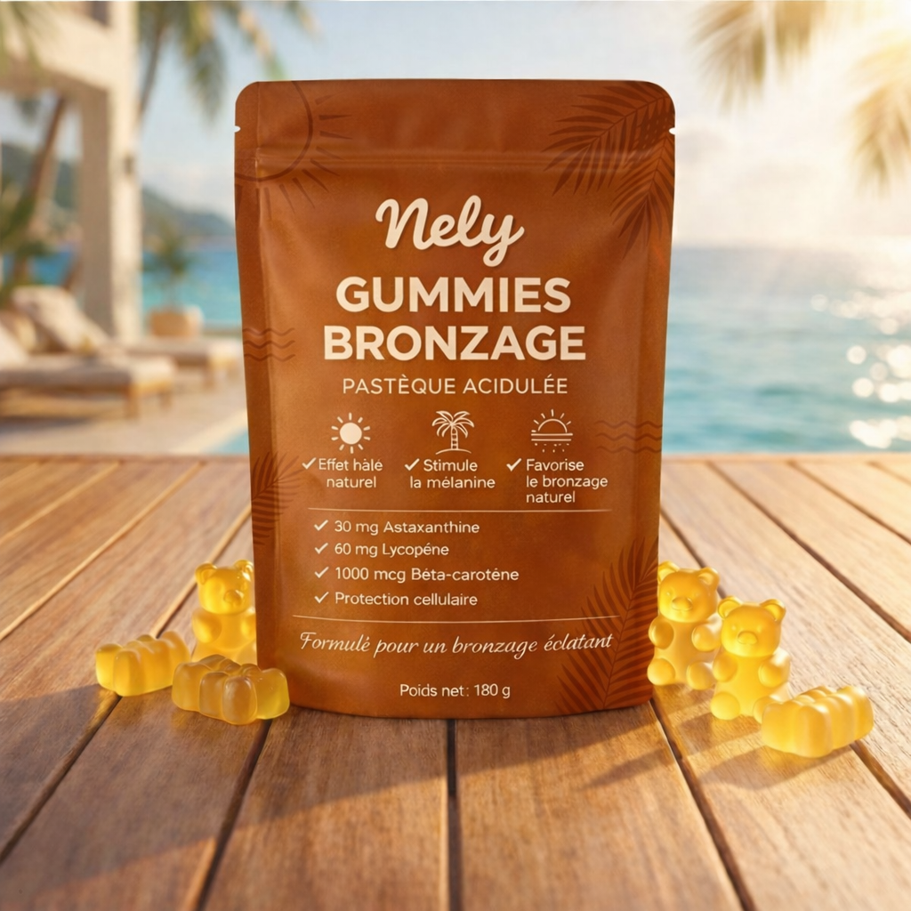 Gummies Bronzantes Naturelles - 30 Gummies