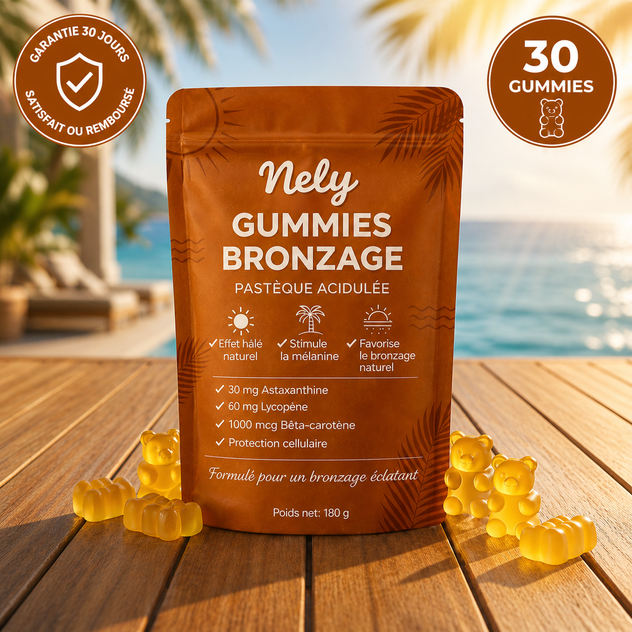 Natural Tanning Gummies | BUY ONE GET ONE FREE
