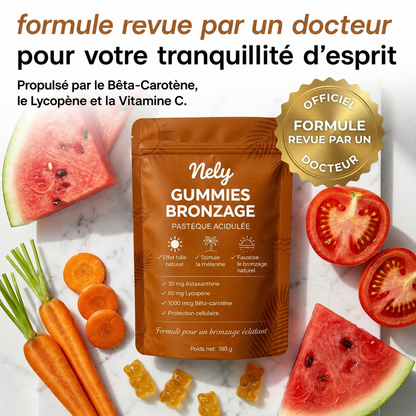 Gummies Bronzantes Naturelles - 30 Gummies