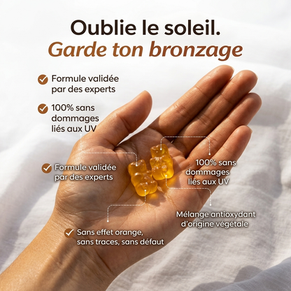 Gummies Bronzantes Naturelles - 30 Gummies